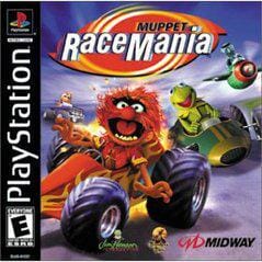 Muppet RaceMania (R1) (Complete In Box- Good Condition) - PS1 Video Game Software Midway
