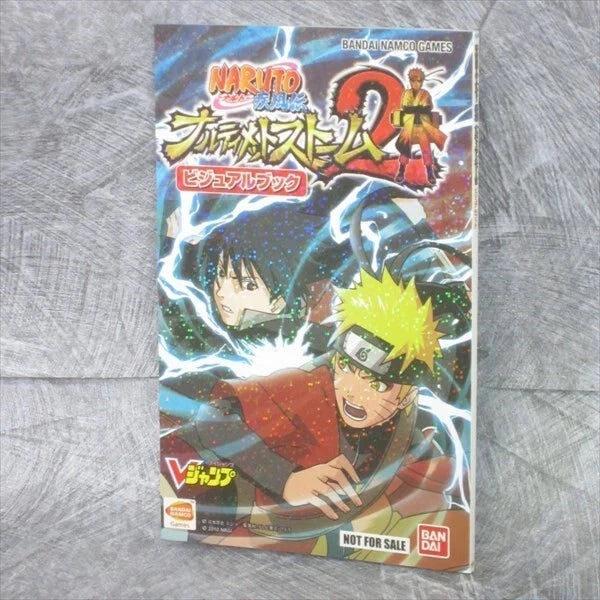 NARUTO Shippuden Narutimate Storm 2 Visual Book Art Home Game Console Accessories Retro Games
