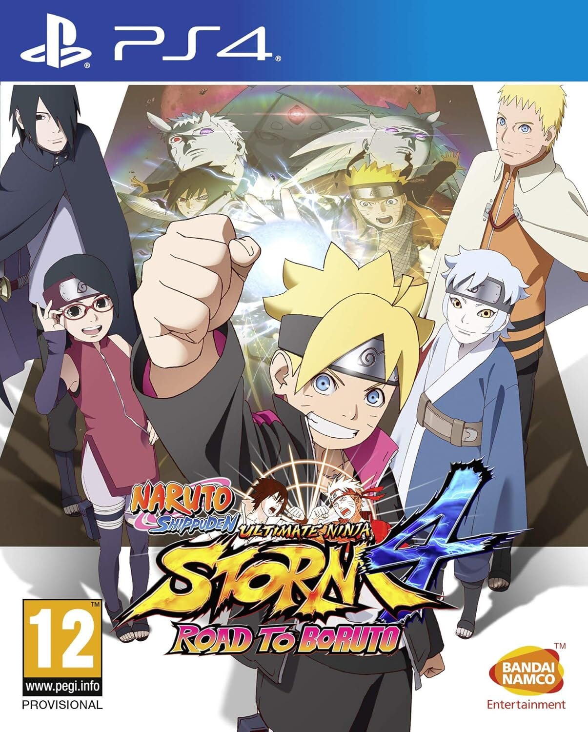 Naruto Shippuden Ultimate: Ninja Storm 4 Road to Boruto (R2) - PS4 Video Game Software Bandai Namco