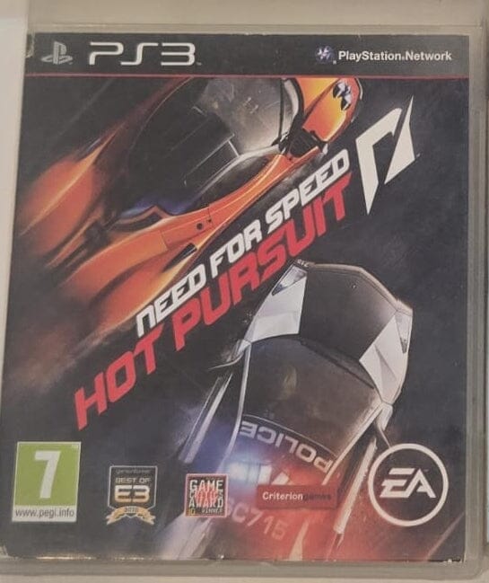 Need for Speed: Hot Pursuit (R2) (No manual - Good Condition) - PS3 Video Game Software Electronic Arts