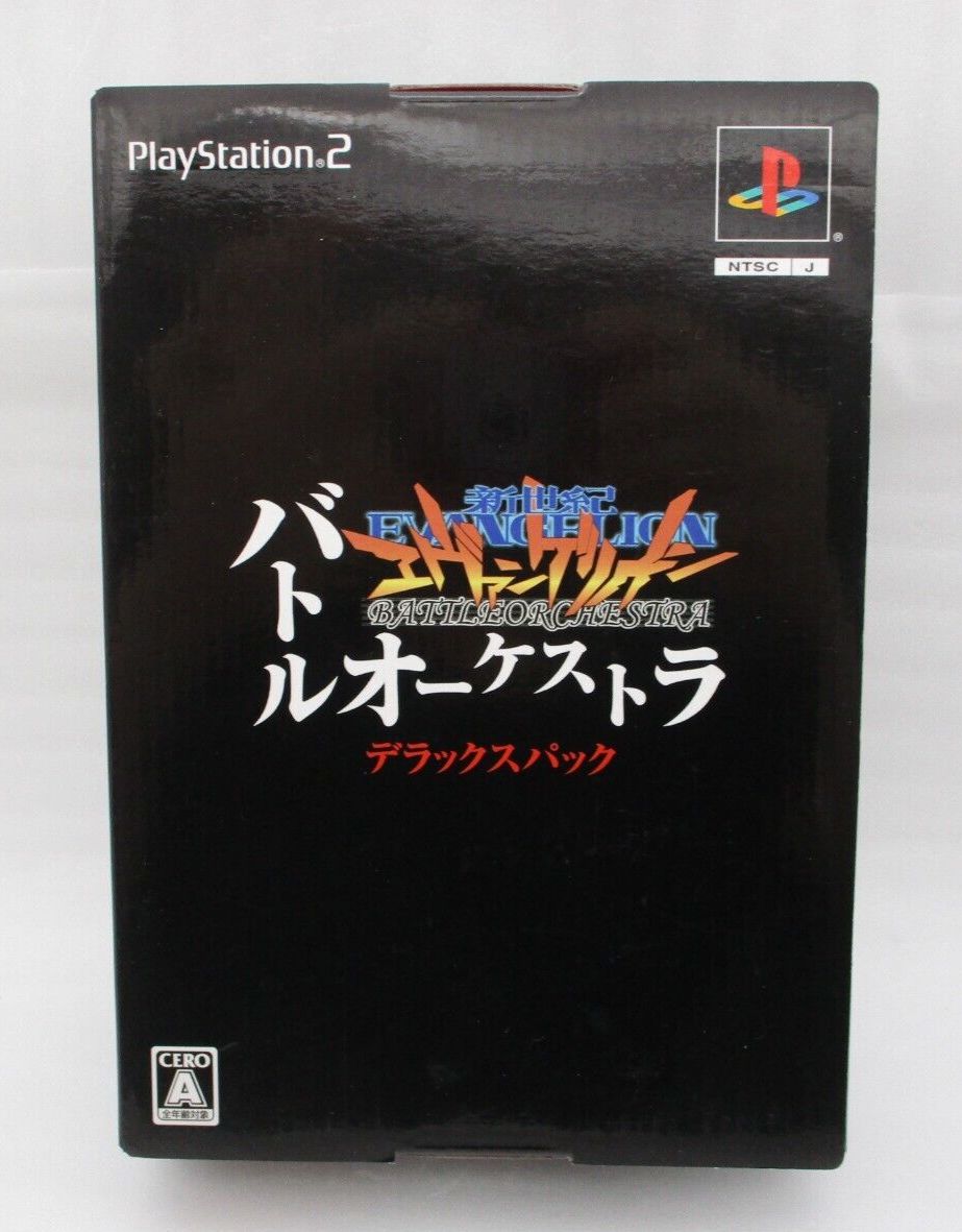 Neon Genesis Evangelion: Battle Orchestra (Deluxe Pack) (R3) (Complete In Box- Sealed) - PS2 Video Game Software Broccoli