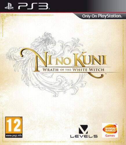 Ni no Kuni Wrath of the White Witch (R2) (Complete In Box - Like New) - PS3 Video Game Software Bandai Namco