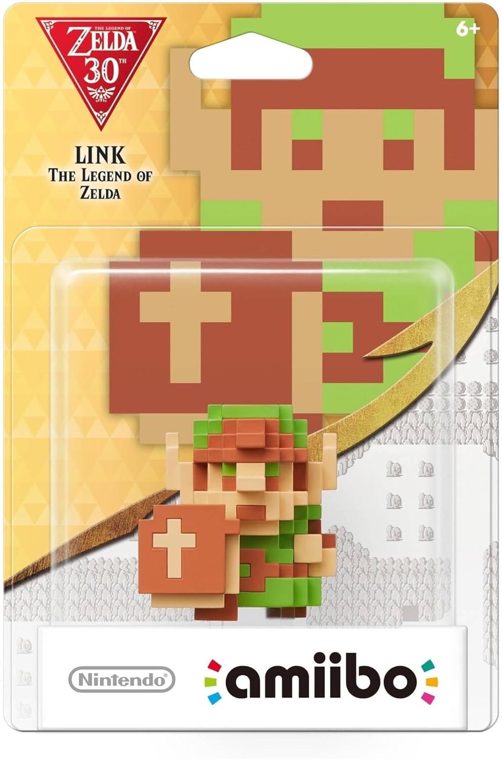 Nintendo Amiibo Character - 8bit Link Video Game Console Accessories Nintendo