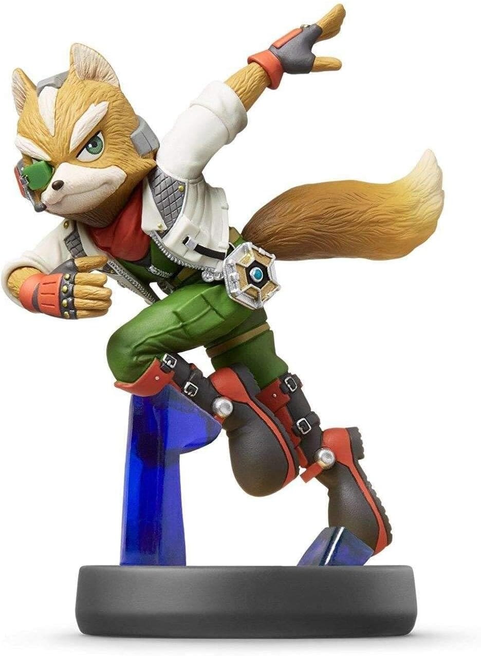Nintendo Amiibo Character - Fox (Super Smash Bros. Collection) Video Game Console Accessories Nintendo