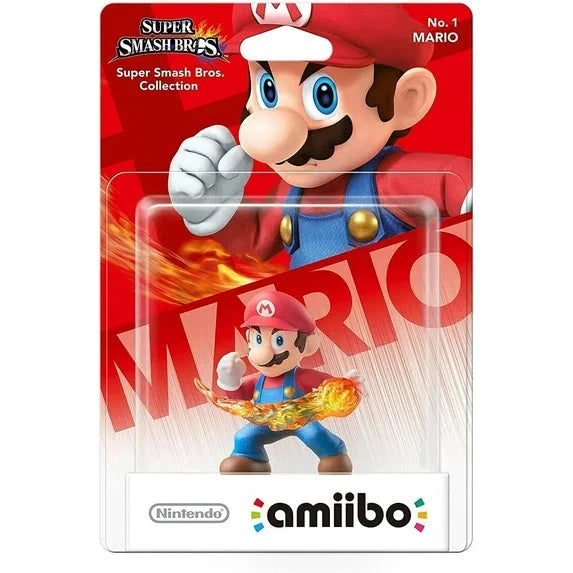 Nintendo Amiibo Character - Mario (Super Smash Bros. Collection) Video Game Console Accessories Nintendo