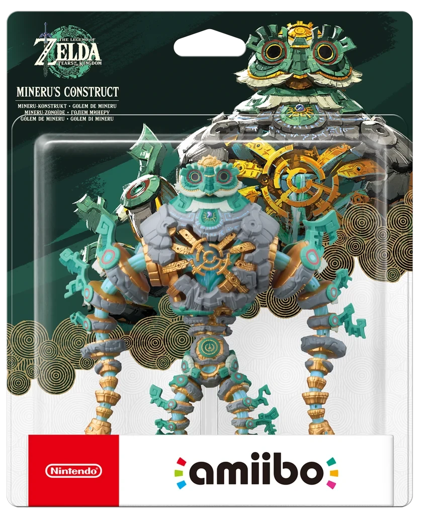 Nintendo Amiibo Character - Mineru's Construct (The Legend of Zelda: Tears of the Kingdom) Video Game Console Accessories Nintendo