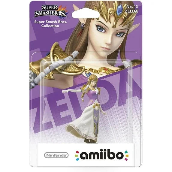 Nintendo Amiibo Character - Zelda (Super Smash Bros. Collection) Video Game Console Accessories Nintendo