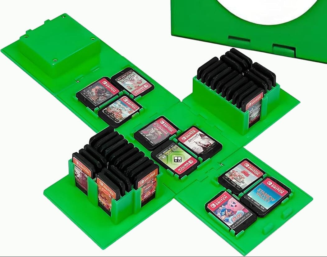 Nintendo Cartridge Holder - Luigi (41 slots) Video Game Console Accessories Nintendo