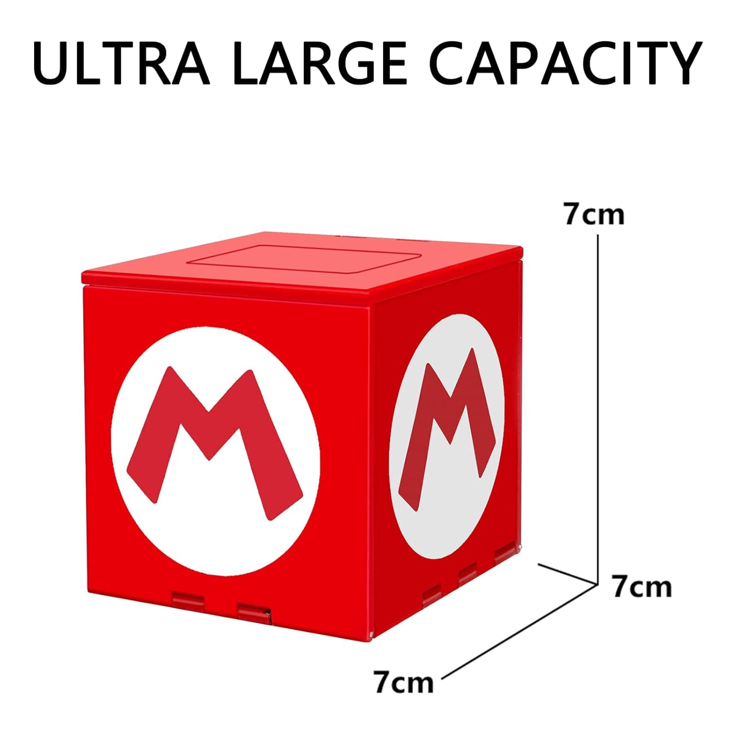 Nintendo Cartridge Holder - Mario (41 slots) Video Game Console Accessories Nintendo