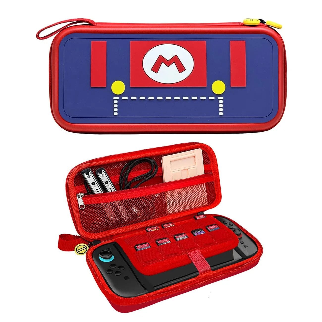Nintendo Switch 2 carrying case: Super Mario Edition Video Game Console Accessories Retro Games
