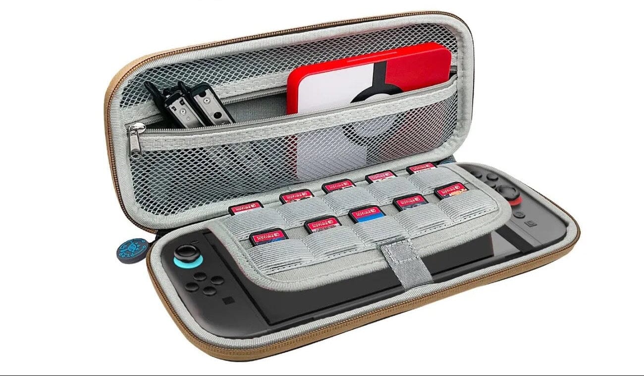 Nintendo Switch 2 carrying case: Zelda Tears of Kingdom Master Sword Edition Video Game Console Accessories Retro Games