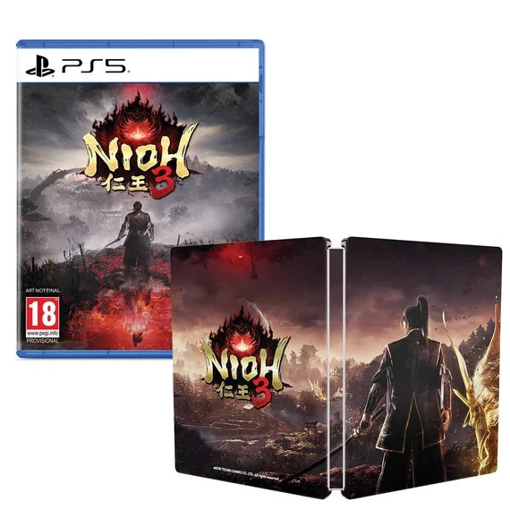 Nioh 3 Steelbook Edition (R2) - PS5 Video Game Software Koei Tecmo
