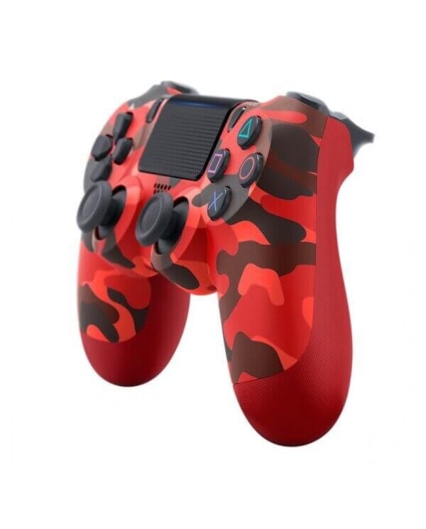 Original PlayStation 4 Controller - Red Camouflage (Used) Game Controllers Sony