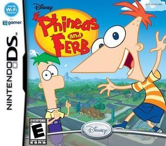 Phineas and Ferb (R1) (Complete in Box - Like New) - Nintendo DS Video Game Software Disney Interactive Studio