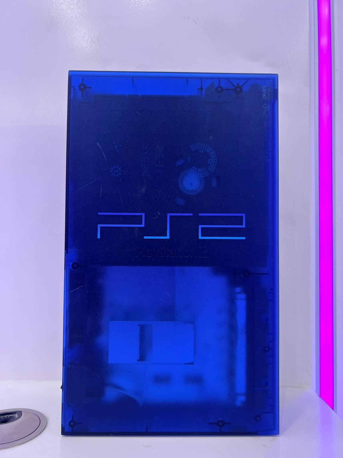 PlayStation 2 Phat Console Ocean Blue Used Package (Including 1TB HDD + 320 Games+ 1 Wire Controller) Video Game Consoles Sony