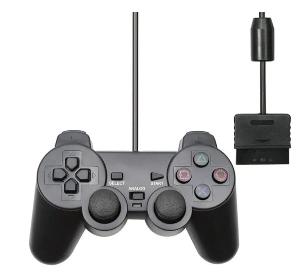 PlayStation 2 Wired Controller - 3rd Party Game Controllers Retro Games