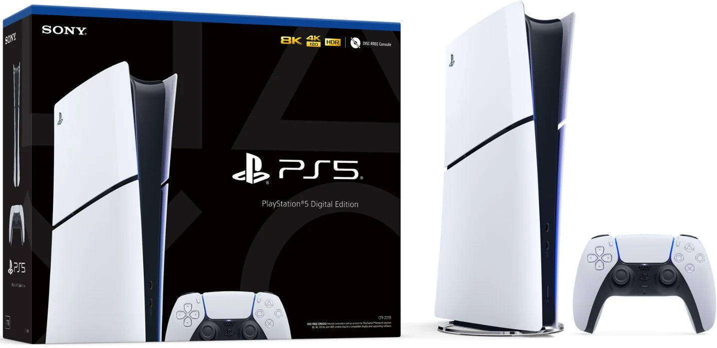 PlayStation 5 Slim Console - Middle East Digital Version Video Game Consoles Sony