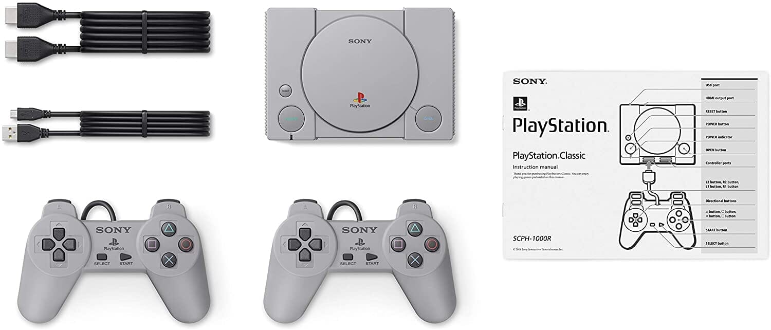 PlayStation Classic (Including 144 Games) Video Game Consoles Sony