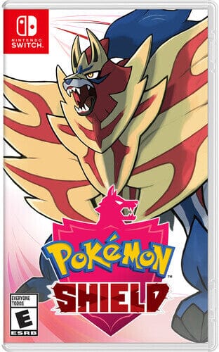 Pokémon Shield (R1) - Switch - US ESRB box art