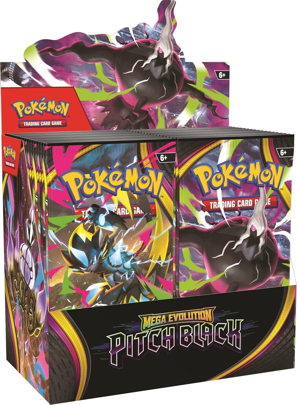 Pokemon TCG: Mega Evolution Pitch Black Booster Pack (Single Pack) Trading Card Games Pokemon