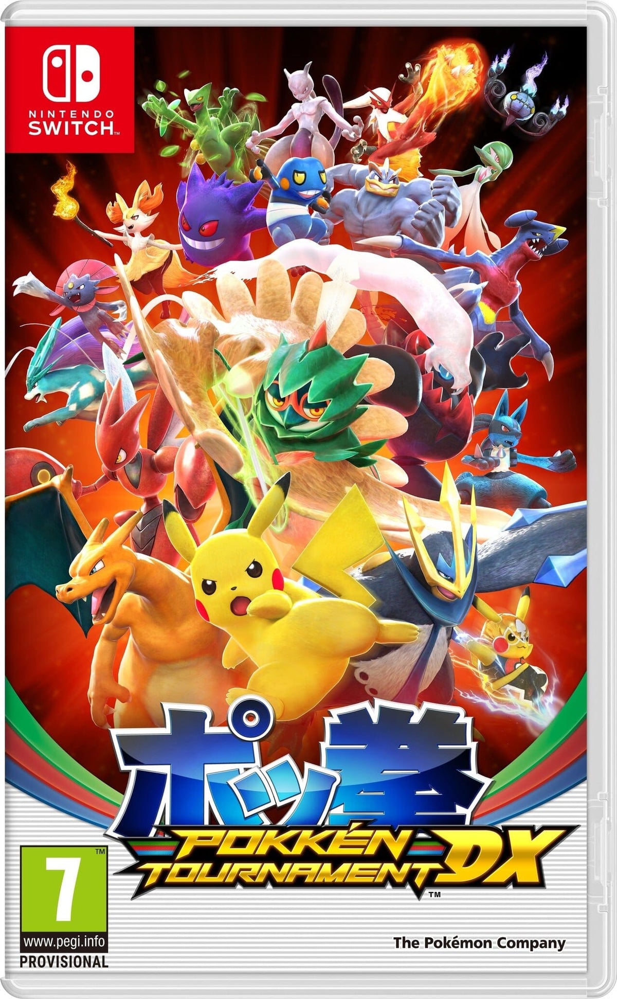 Pokkén Tournament DX Nintendo Switch - box