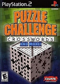 Puzzle Challenge Crossword (R1) (Complete in box - Very Good condition) - PS2 Video Game Software Namco
