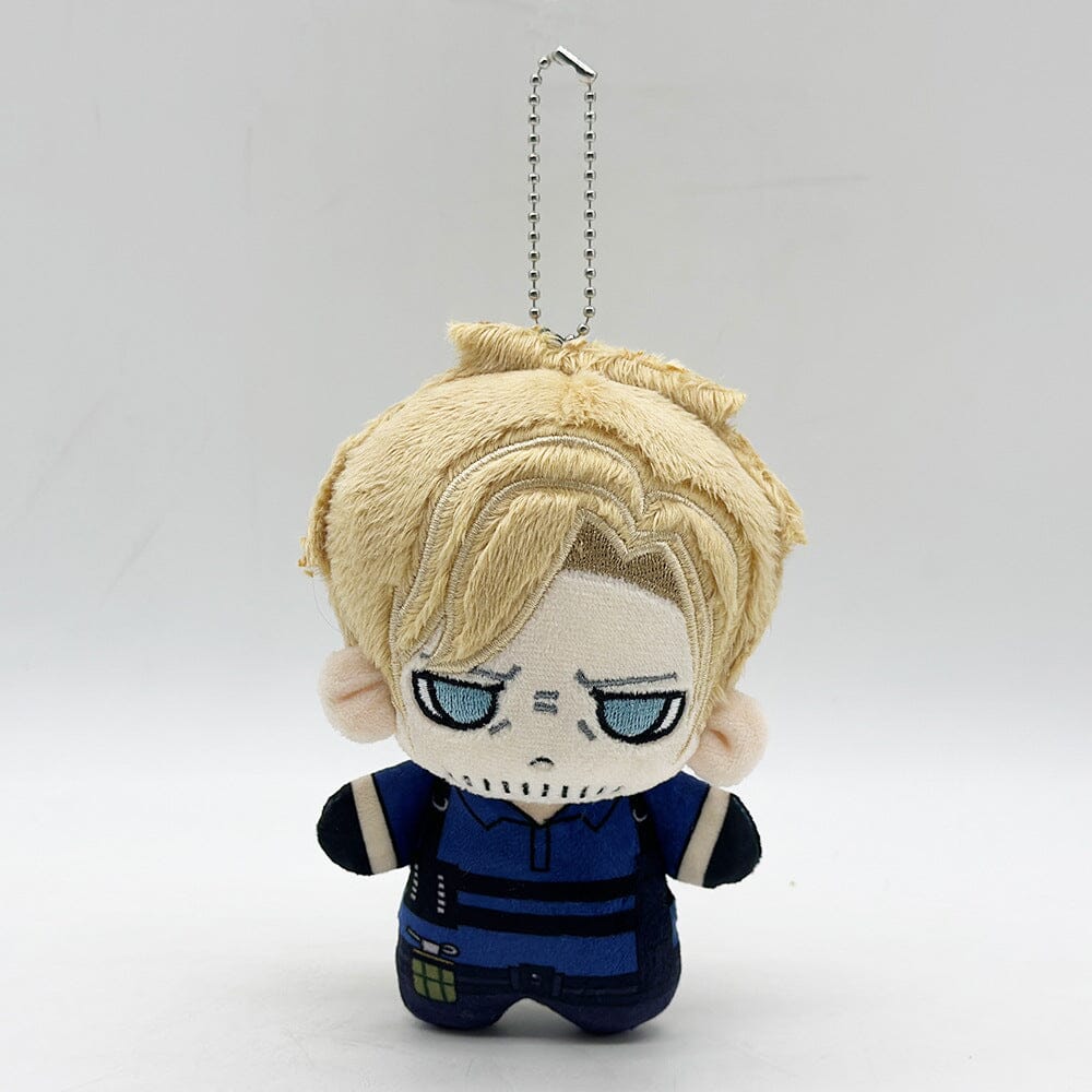 Resident Evil 2 Leon Plush Keychain Keychains Retro Games