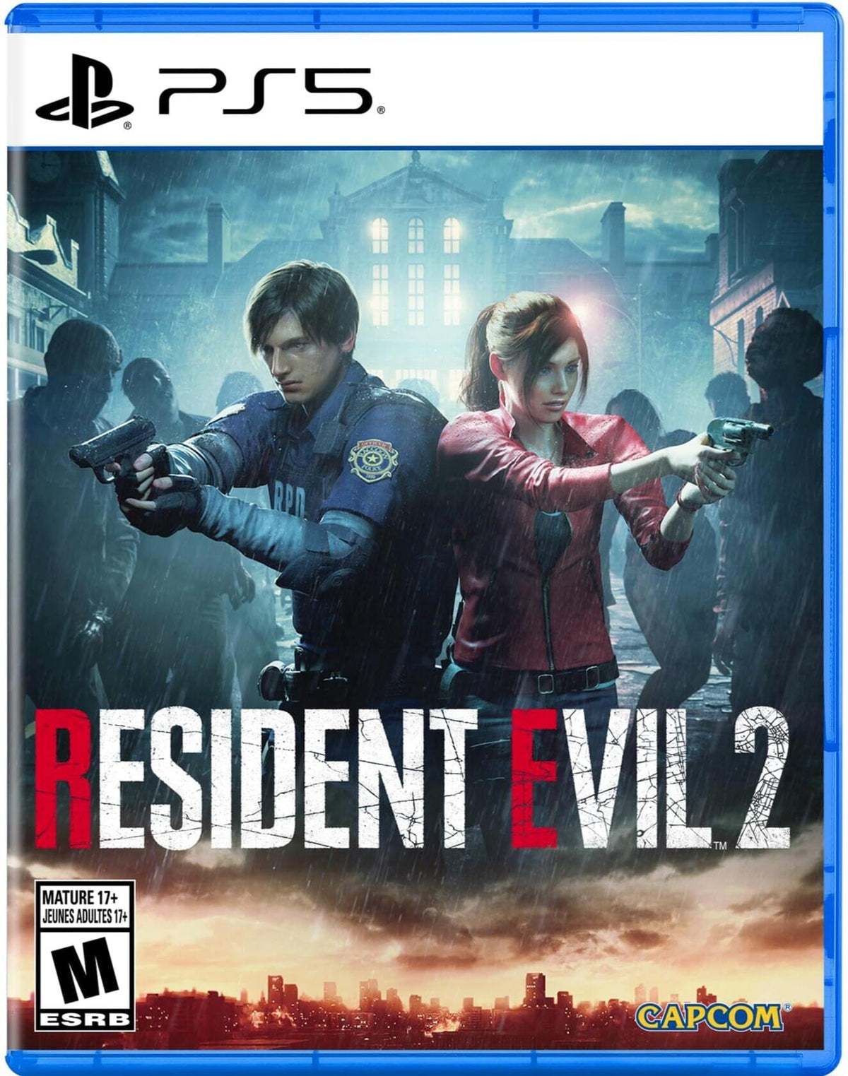 Resident Evil 2 PS5 cover