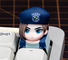Resident Evil Mechanical Keyboard Keycaps - Jill Valentine Edition Gaming Peripherals Retro Games