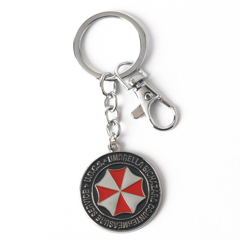 Resident Evil Umbrella Corporation Keychain Keychains Retro Games