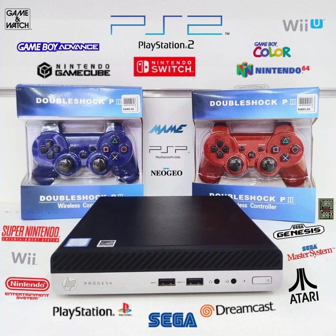 Retro Box (With 2 Controllers + 512 GB NVME + 10,000 Games) Video Game Consoles Retro Games