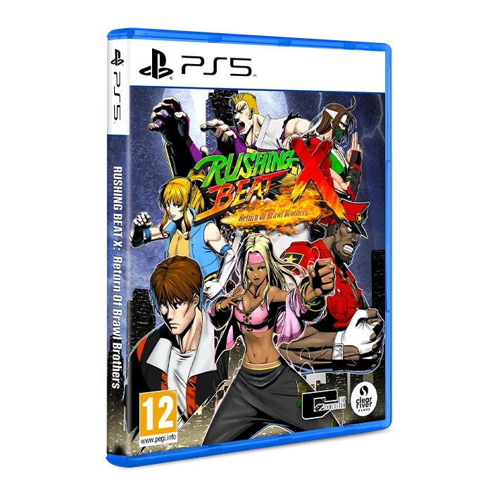 Rushing Beat x Return of the Brawl Brothers (R2) - PS5 Video Game Software Clear River Games AB