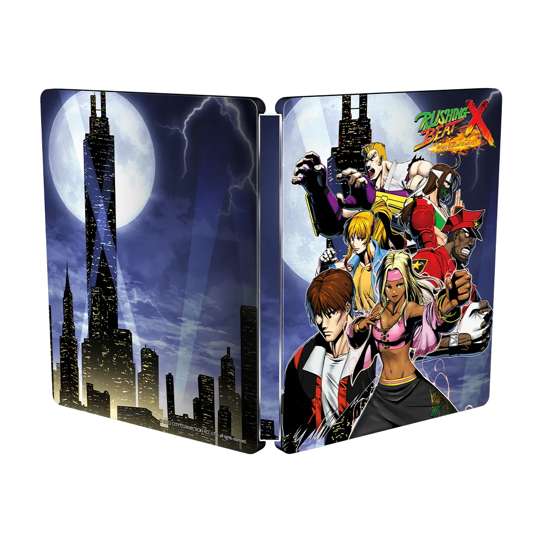 Rushing Beat x Return of the Brawl Brothers - Steelbook Edition (R2) - PS5 Video Game Software Clear River Games AB