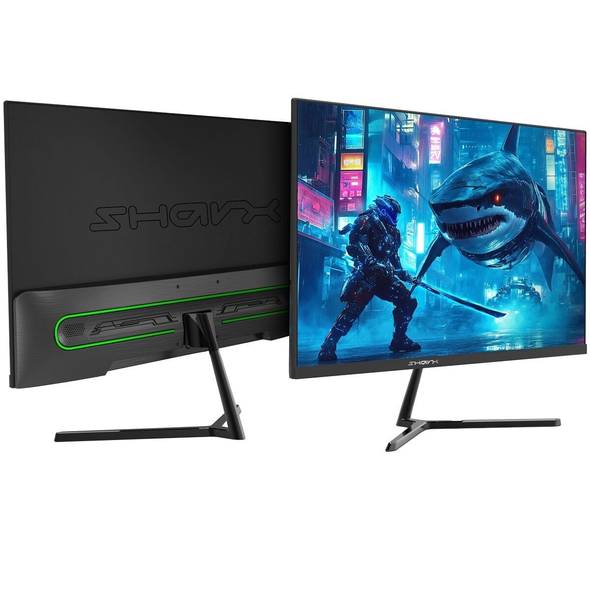 Sharx Jaws 24Q180I 24" QHD, 180Hz Refresh rate, 0.3ms Response Time, HDMI 2.1, IPS Flat Gaming Monitor