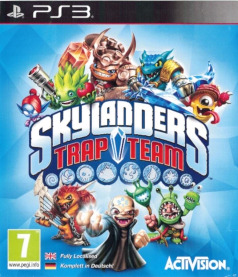 Skylanders: Trap Team (R2) (No manual - Good Condition) - PS3 Video Game Software Activision
