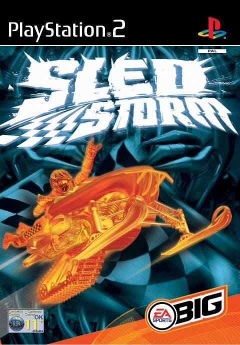 Sled Storm (R2) (Good Condition- No Manual) - PS2 Video Game Software Electronic Arts