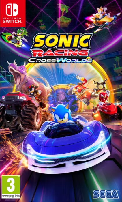 Sonic Racing: CrossWorlds (R2) - Nintendo Switch Video Game Software Sega