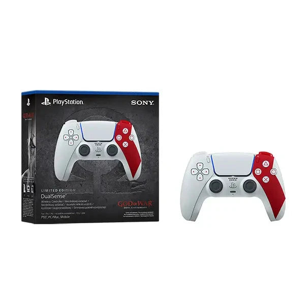 Sony Playstation 5 DualSense Wireless Controller - God of War™ 20th Anniversary Limited Edition Game Controllers Sony