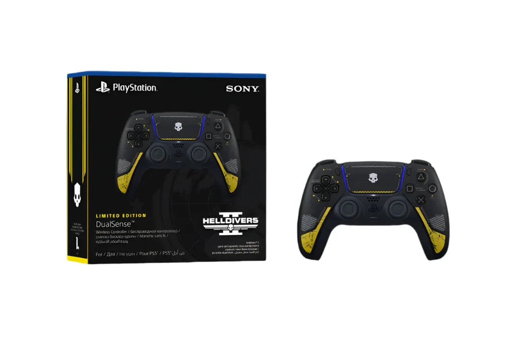 Sony PlayStation 5 DualSense Wireless Controller - Helldivers 2 Limited Edition Game Controllers Sony