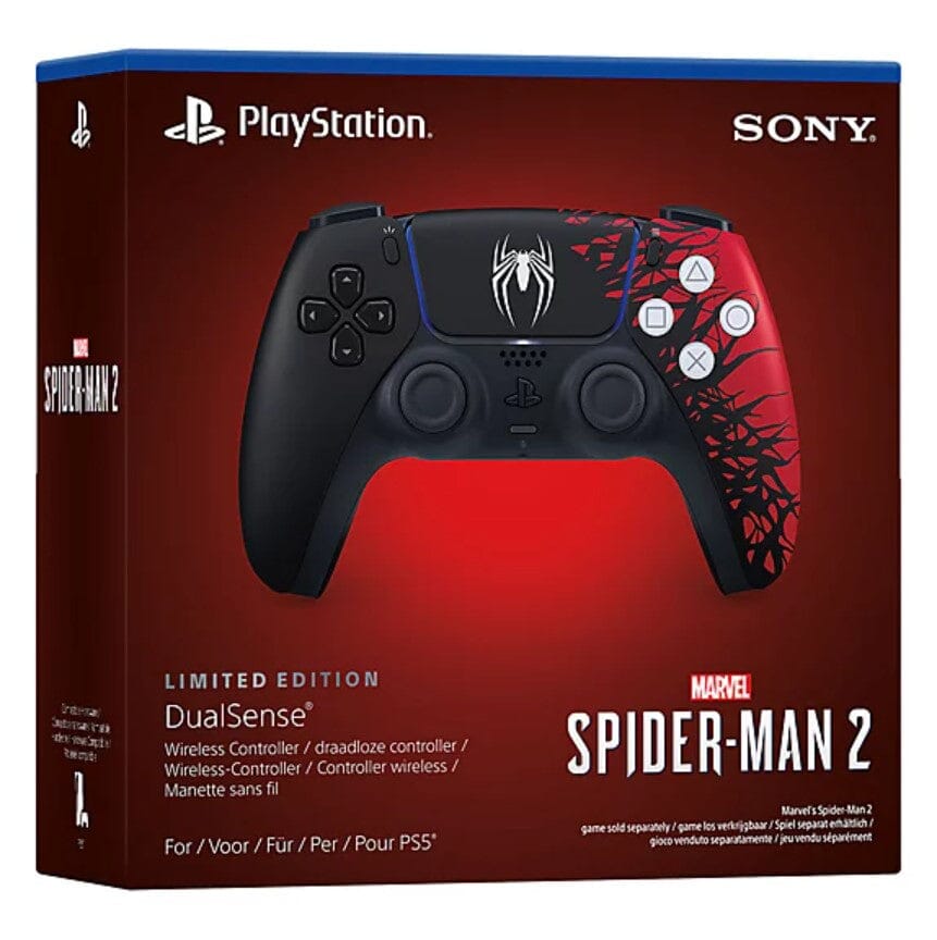 Sony PlayStation 5 DualSense Wireless Controller Marvel's Spider-Man 2 Limited Edition Game Controllers Sony