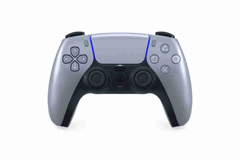 Sony PlayStation 5 DualSense Wireless Controller - Sterling Silver Game Controllers Sony