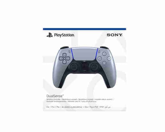 Sony PlayStation 5 DualSense Wireless Controller - Sterling Silver Game Controllers Sony
