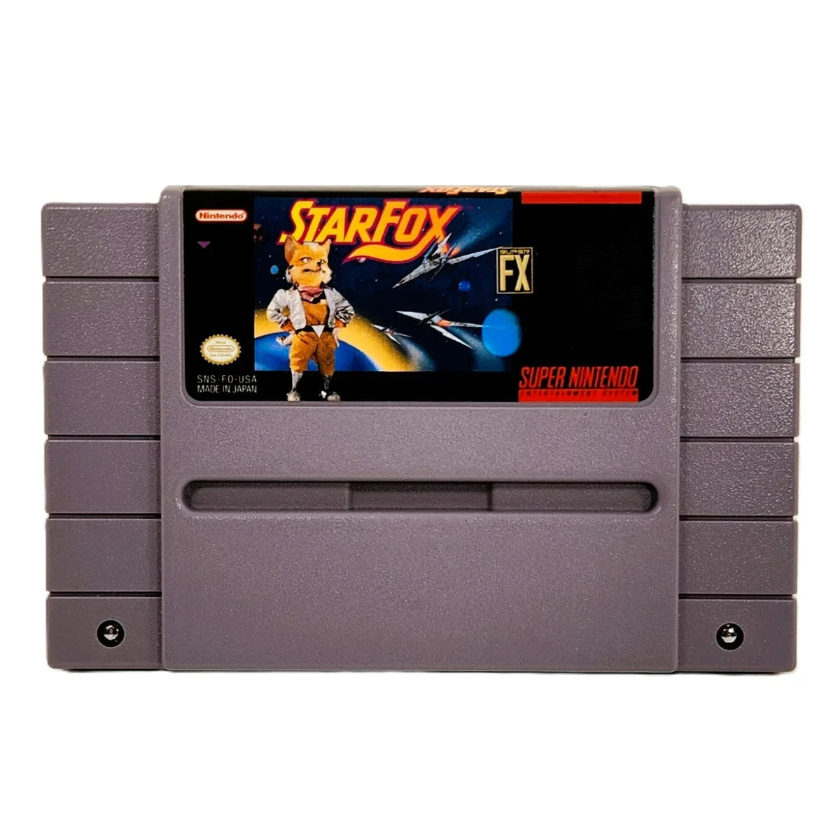 Star Fox (R1) (Loose - Very Good Condition) - Super Nintendo Video Game Software Nintendo