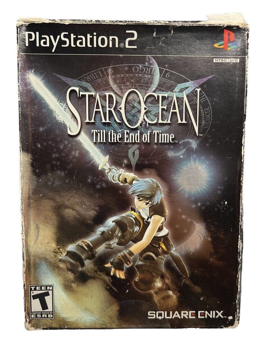 Star Ocean Till the End of Time (R1) (Complete In Box With Outer box- Very Good Condition) - PS2 Video Game Software Square Enix