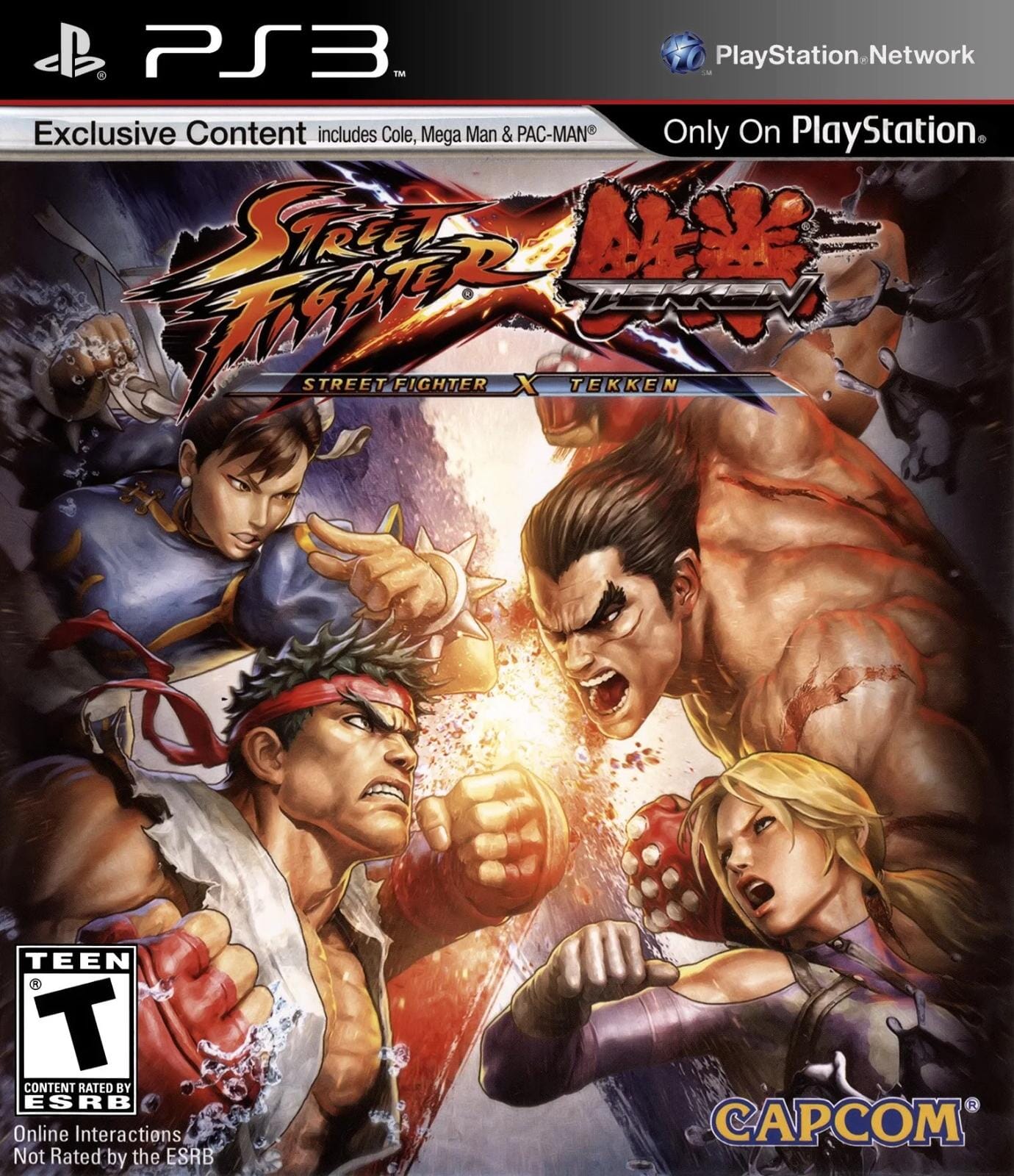 Street Fighter X Tekken (R1) (Complete In Box- Like new) - PS3 Video Game Software Capcom