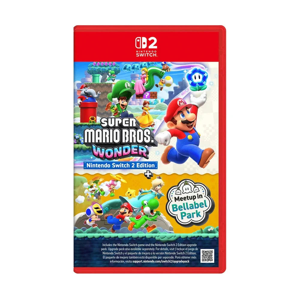 Super Mario Bros Wonder + Meetup in Bellabel Park - Nintendo Switch 2 Video Game Software Nintendo