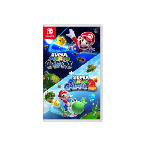 Super Mario Galaxy + Super Mario Galaxy 2 - Nintendo Switch Video Game Software Nintendo