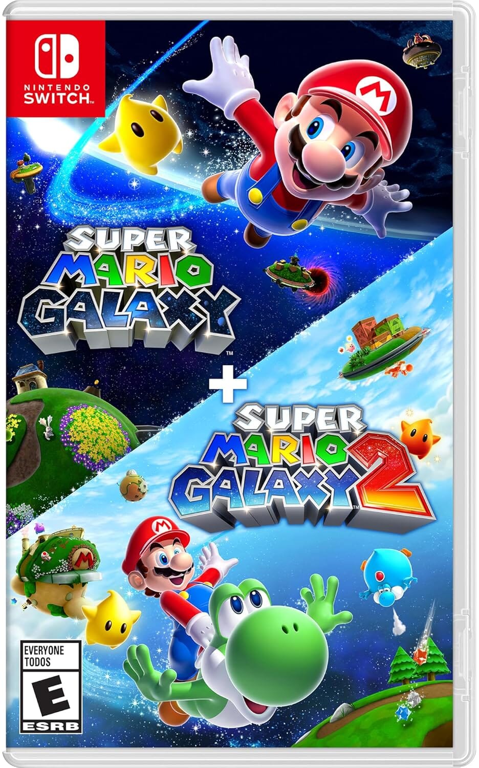 Super Mario Galaxy + Super Mario Galaxy 2 (R1) - Nintendo Switch Video Game Software Nintendo