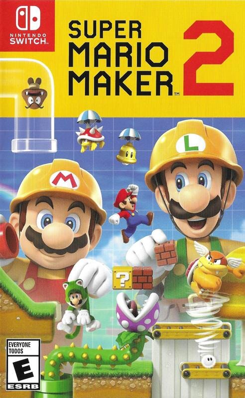 Super Mario Maker 2 (R1) (Complete In Box - Like New) - Nintendo Switch Video Game Software Nintendo