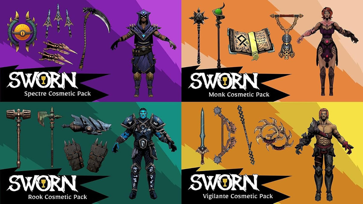 Sworn Deluxe Edition (R2) - Nintendo Switch Video Game Software Windwalk Games